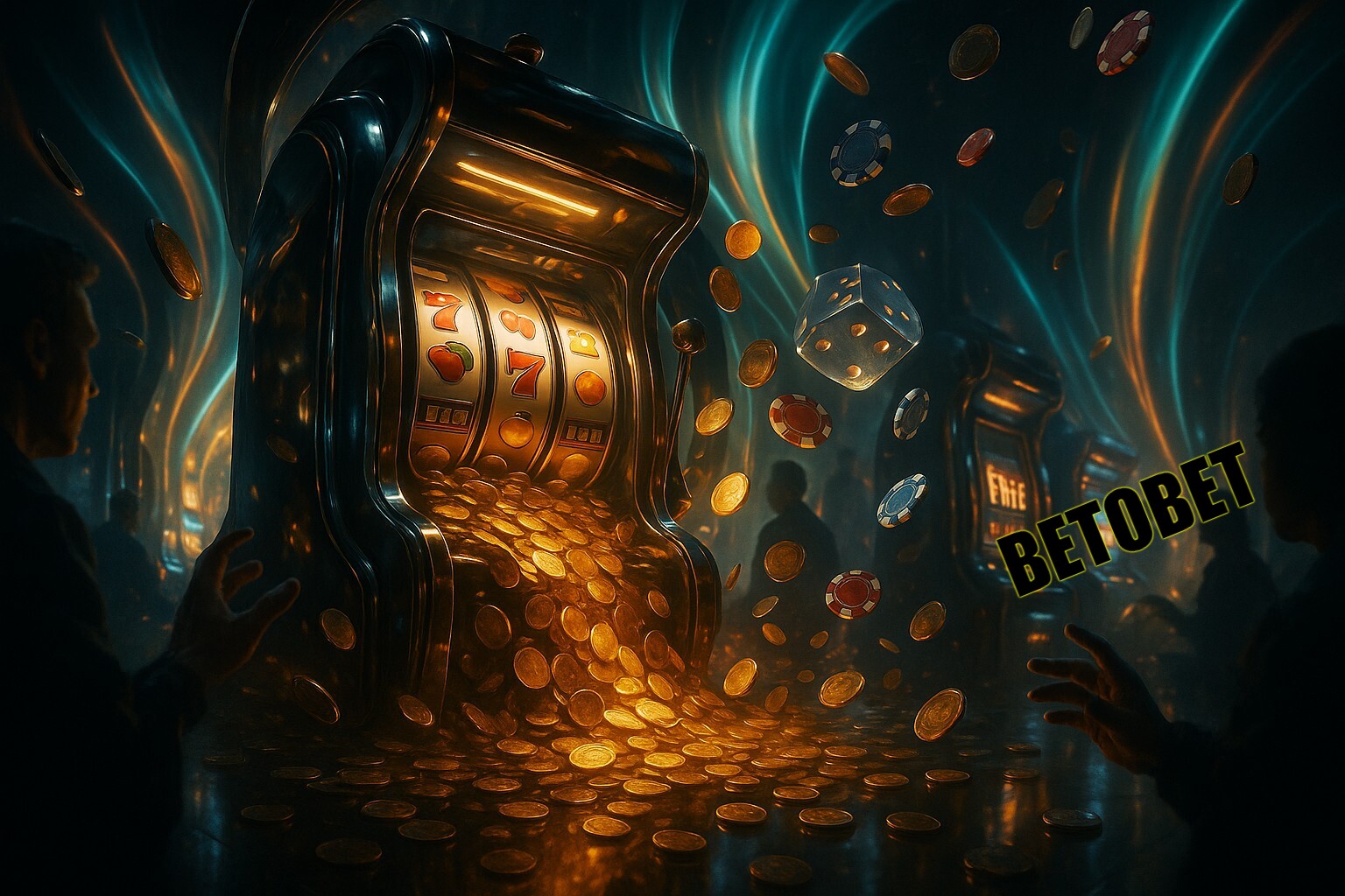 Diversos jogos de caça-níqueis